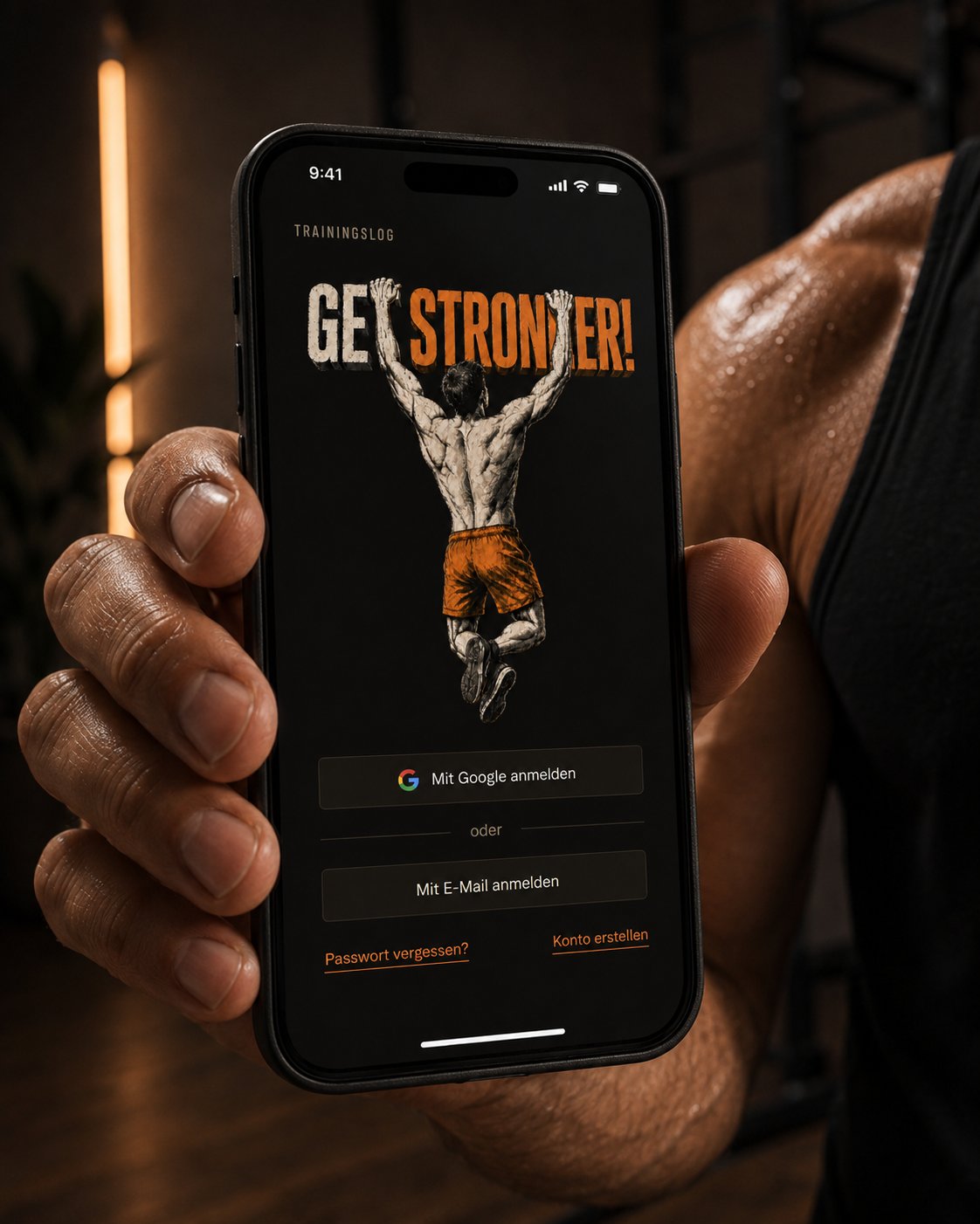 Trainingslog workout tracker preview